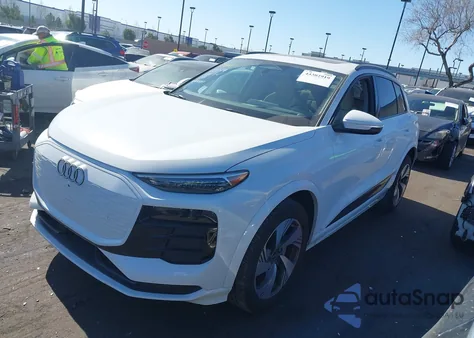 2025 Audi Q6 E-Tron Premium Plus Quattro from USA, damaged, VIN WA124BGF0SA026088